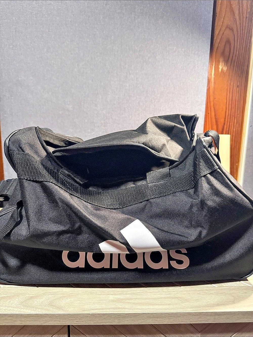 adidas Defender Duffel Bag Black & White